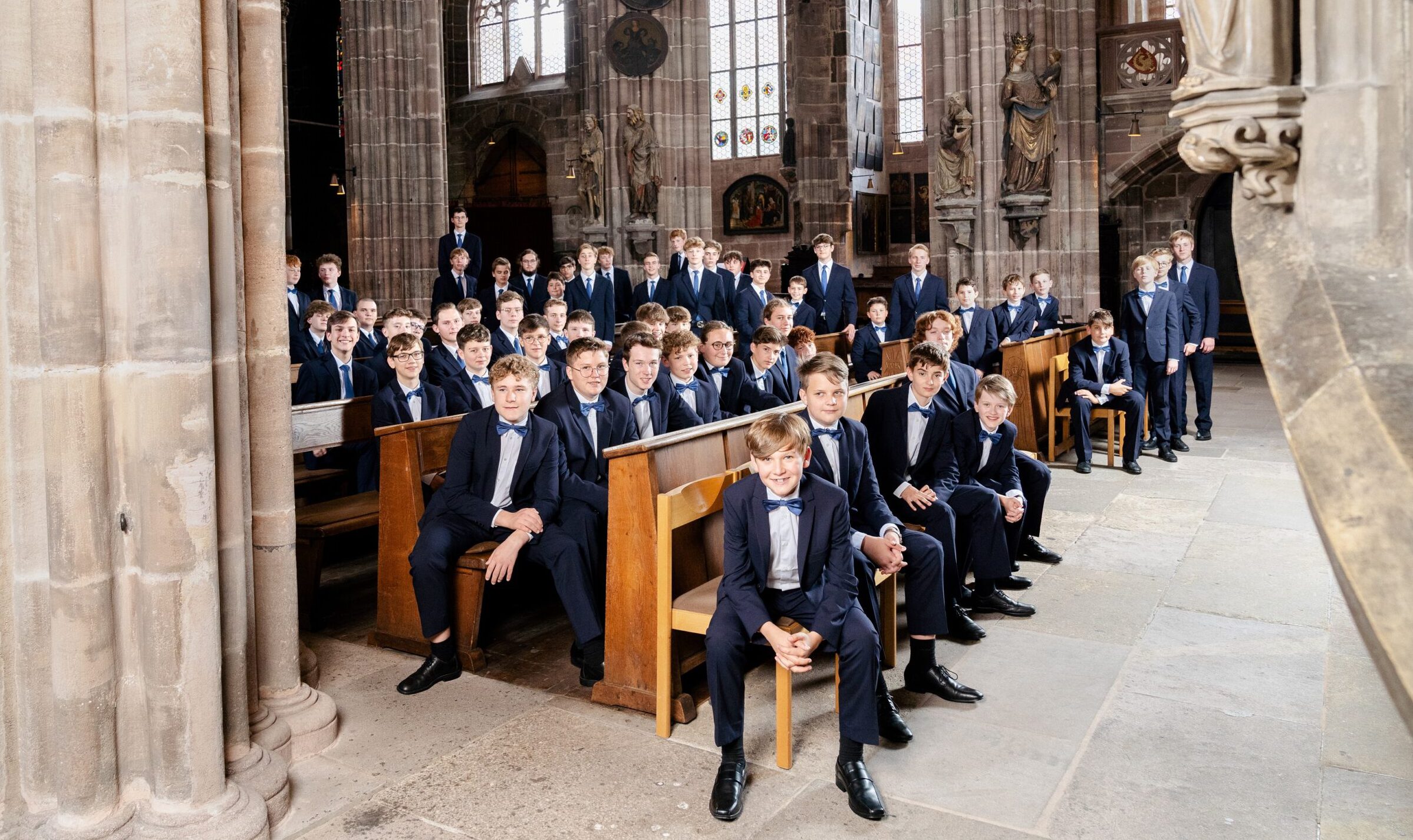 Windsbacher Knabenchor in der Kirche St. Lorenz in Nürnberg